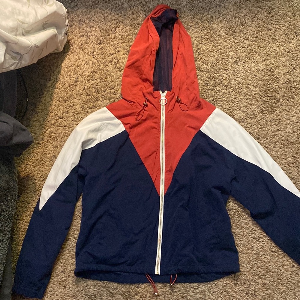 Forever 21, red white and blue jacket